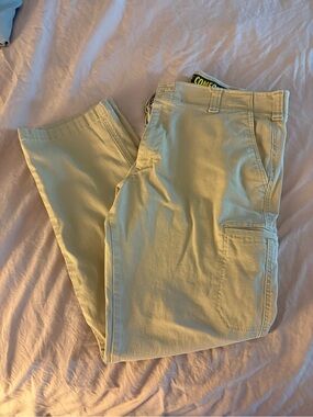 Lee Men's Khaki Cargo Pants - Light Tan